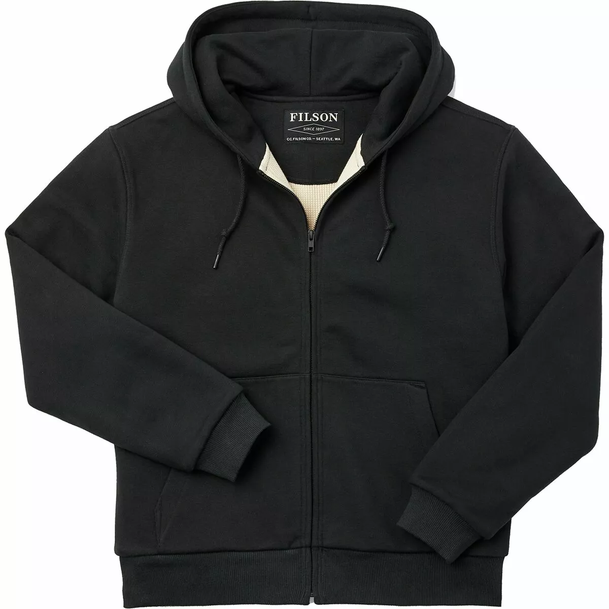 Filson Men's Full Zip Hoodies Prospector Waffle Lined Full Zip Sweatshirt Men's 1 Filson Men's Full Zip Hoodies Prospector Waffle Lined Full Zip Sweatshirt Men's