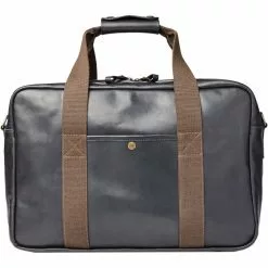 Filson Men's Duffels Dawson Leather Duffel Bag -Filson Shop BLA D1 2