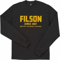 Filson Men's Long-Sleeve T-Shirts Pioneer Long Sleeve Graphic T Shirt Men's