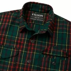 Filson Men's Shirt Jackets Flannel Jac Shirt Men's -Filson Shop BLGRGOREPL D2