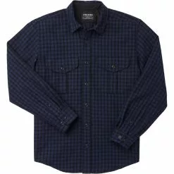 Filson Men's Button-Down Long-Sleeve Shirts Northwest Wool Shirt Men's