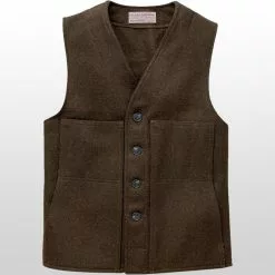 Filson Men's Vests Mackinaw Wool Vest Men's -Filson Shop FOGN D5