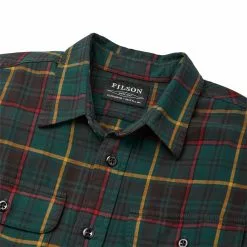 Filson Men's Flannel Shirts Scout Shirt Men's -Filson Shop HUGRBRPL D3