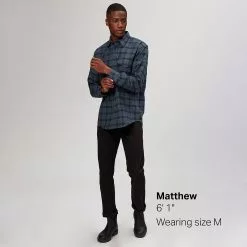 Filson Men's Flannel Shirts Alaskan Guide Shirt Men's -Filson Shop MDBK D12