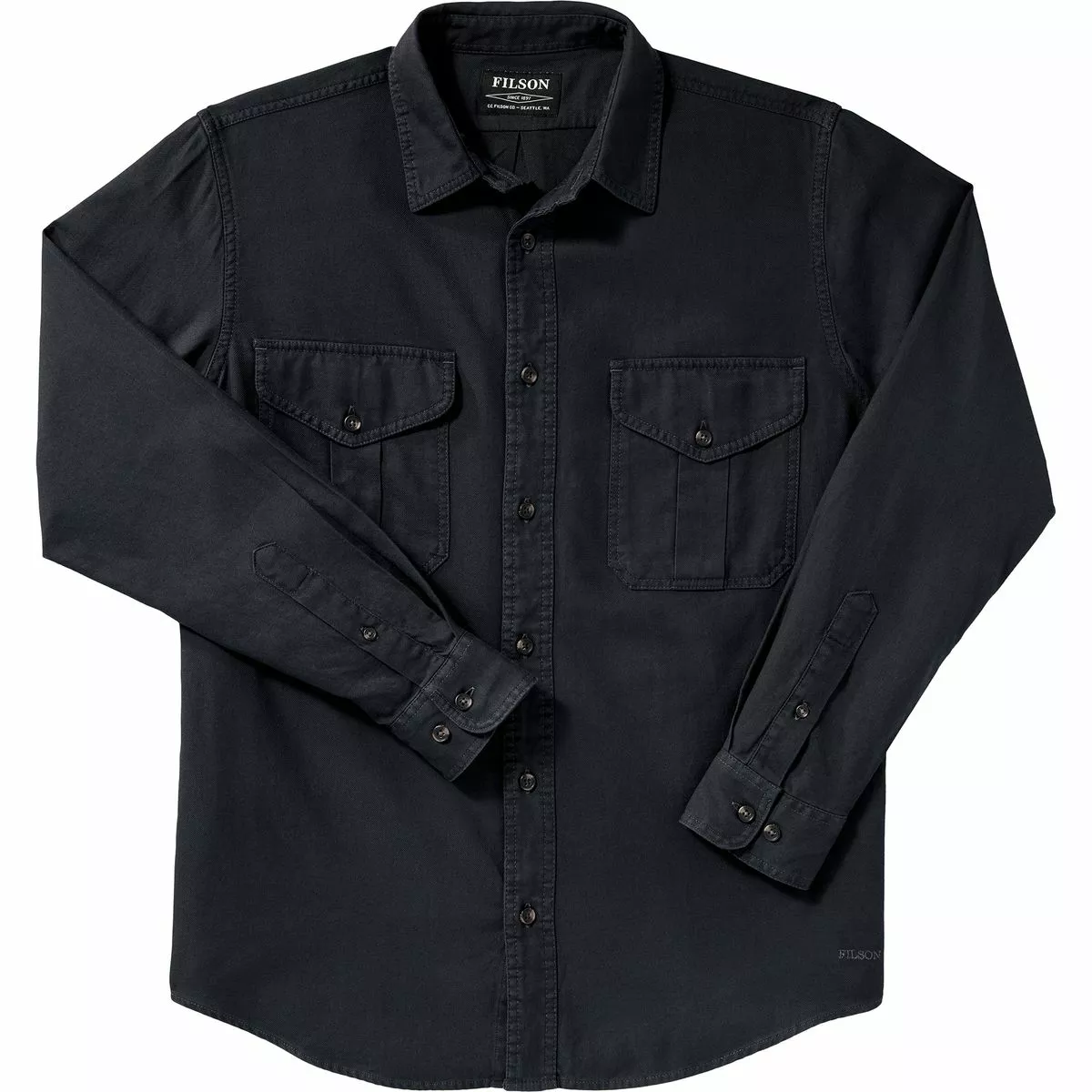 Filson Men's Button-Down Long-Sleeve Shirts Lightweight Alaskan Guide Shirt Men's 24 Filson Men's Button-Down Long-Sleeve Shirts Lightweight Alaskan Guide Shirt Men's - Image 24
