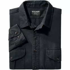 Filson Men's Button-Down Long-Sleeve Shirts Lightweight Alaskan Guide Shirt Men's 49 Filson Men's Button-Down Long-Sleeve Shirts Lightweight Alaskan Guide Shirt Men's -Filson Shop MDNV D1