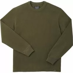 Filson Men's Baselayer Tops Waffle Knit Thermal Crewneck Top Men's