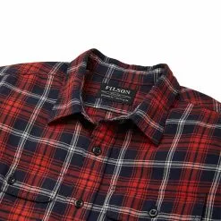 Filson Men's Flannel Shirts Scout Shirt Men's -Filson Shop NAREWHPL D2