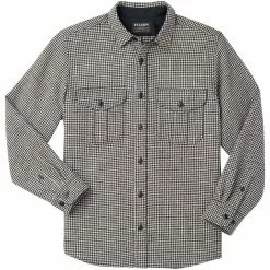 Filson Men's Button-Down Long-Sleeve Shirts Northwest Wool Shirt Men's -Filson Shop NATBLAHOU