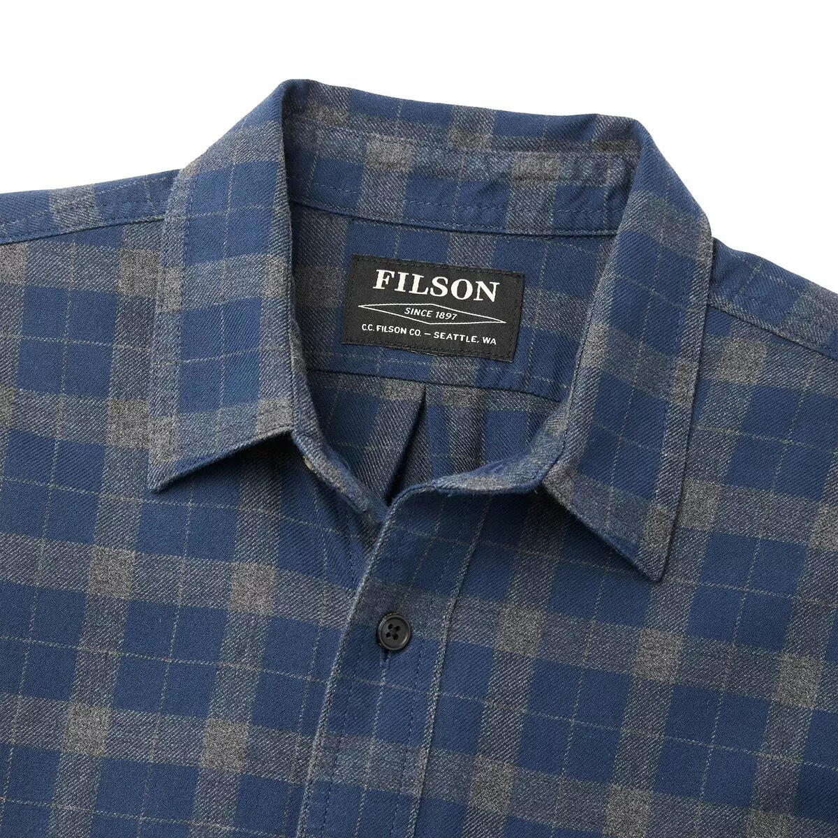 Filson Men's Button-Down Long-Sleeve Shirts Lightweight Alaskan Guide Shirt Men's 15 Filson Men's Button-Down Long-Sleeve Shirts Lightweight Alaskan Guide Shirt Men's - Image 15