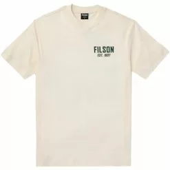 Filson Men's Short-Sleeve T-Shirts Ranger Graphic Fast Track T Shirt Men's -Filson Shop OFFWHIBAC