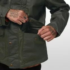 Filson Men's Casual Jackets Cover Cloth Mile Marker Coat Men's -Filson Shop OTTGRE D9