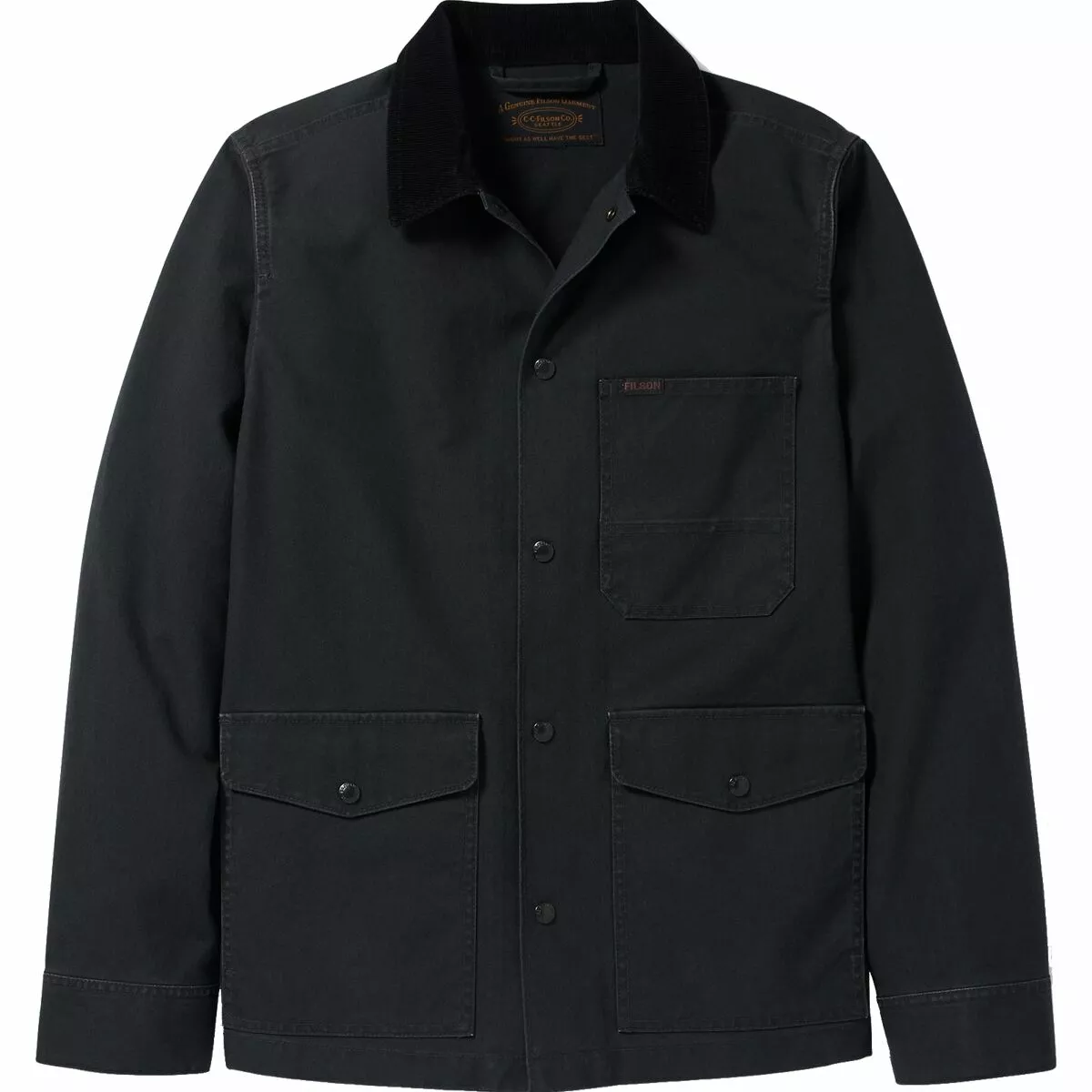 Filson Men's Casual Jackets Dry Tin Ranch Jacket Men's 1 Filson Men's Casual Jackets Dry Tin Ranch Jacket Men's