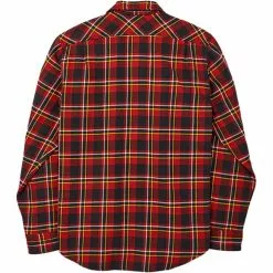 Filson Men's Flannel Shirts Vintage Flannel Work Shirt Men's -Filson Shop REDBLAGOL D3