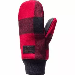 Filson Men's Mittens Leather Palm Mackinaw Wool Mitten Men's -Filson Shop REDBLAPLA 1