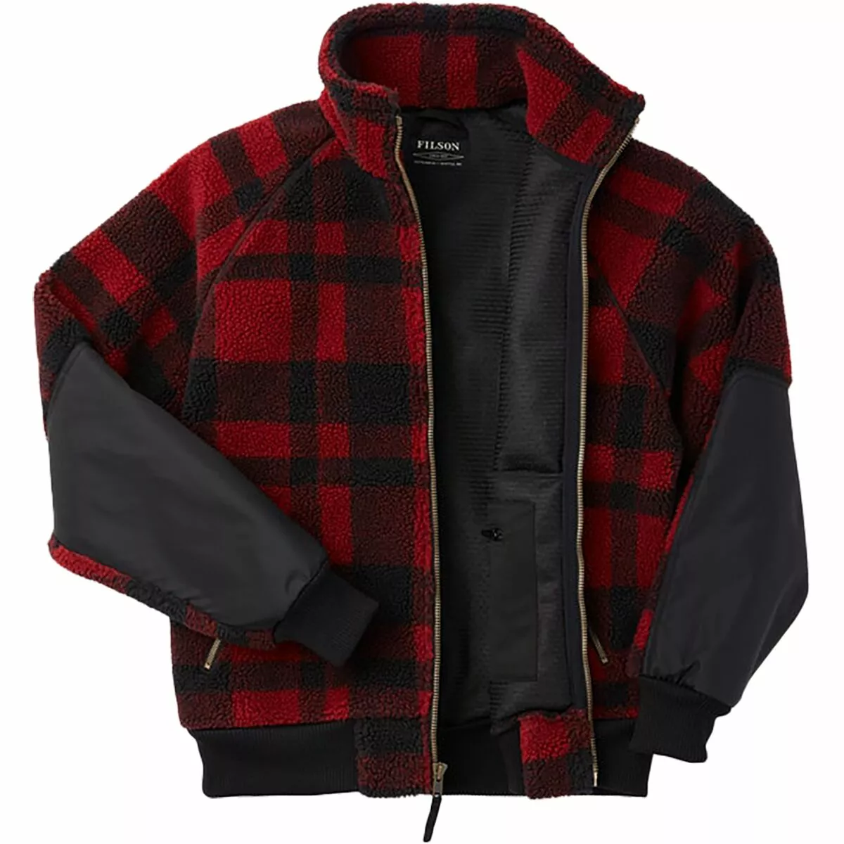 Filson Men's Fleece Jackets Hawks Point Sherpa Fleece Jacket Men's 2 Filson Men's Fleece Jackets Hawks Point Sherpa Fleece Jacket Men's - Image 2