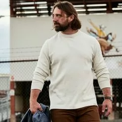 Filson Men's Baselayer Tops Waffle Knit Thermal Crewneck Top Men's 16 Filson Men's Baselayer Tops Waffle Knit Thermal Crewneck Top Men's -Filson Shop SD D1