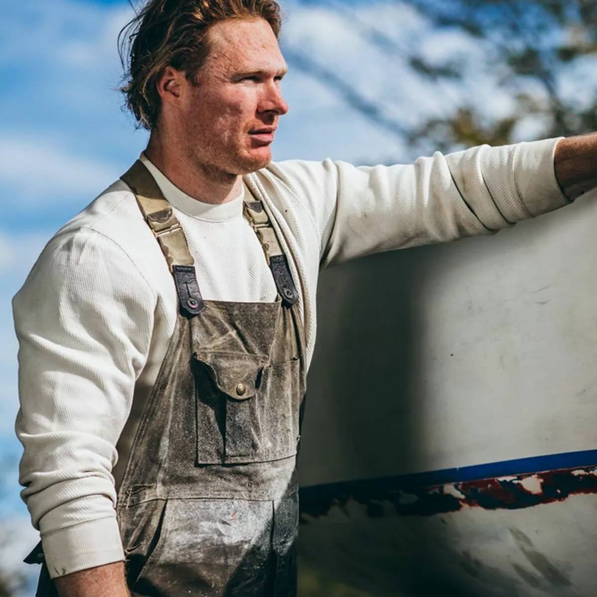 Filson Men's Baselayer Tops Waffle Knit Thermal Crewneck Top Men's 6 Filson Men's Baselayer Tops Waffle Knit Thermal Crewneck Top Men's - Image 6